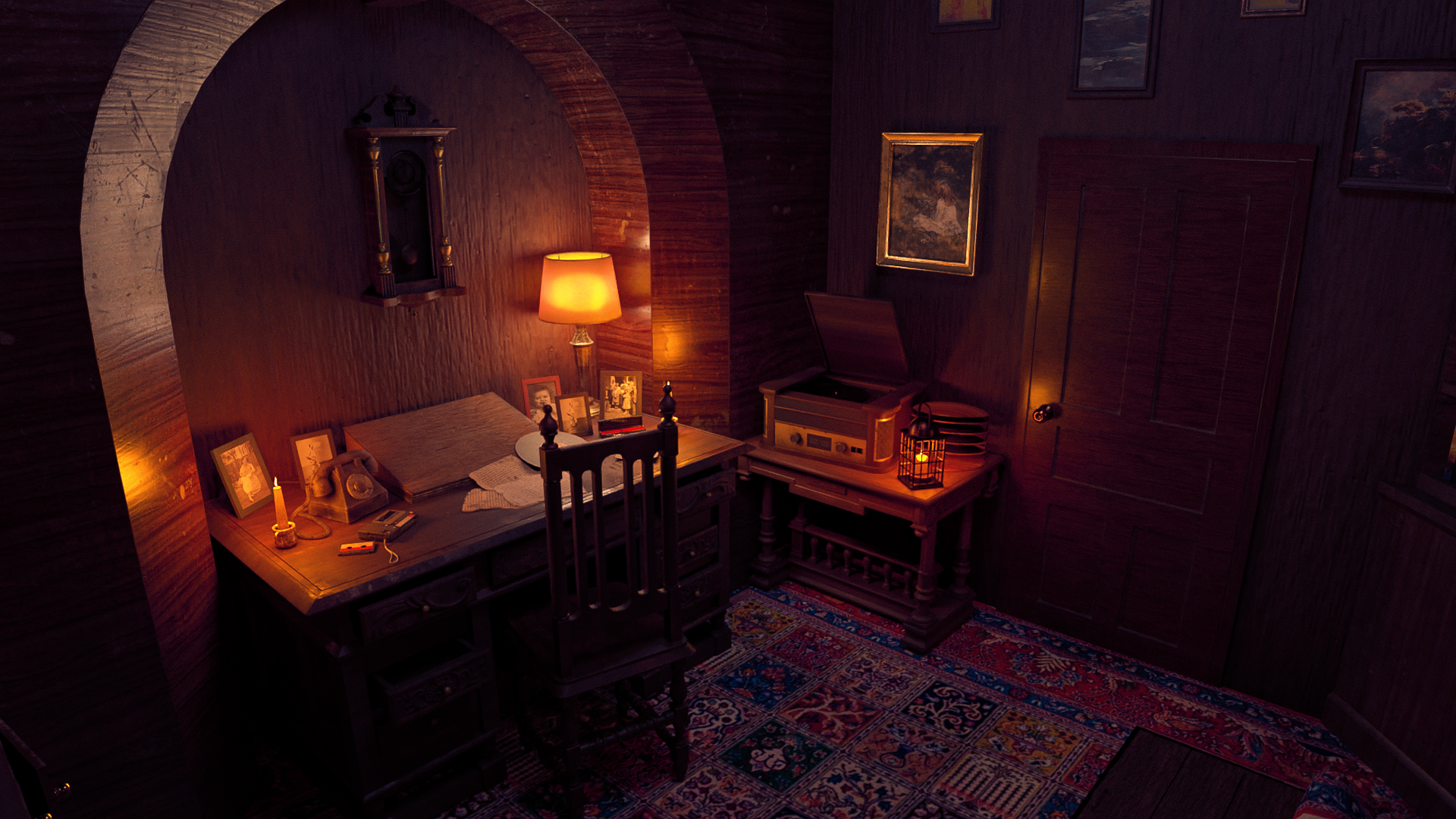 Writer's studio - view 2